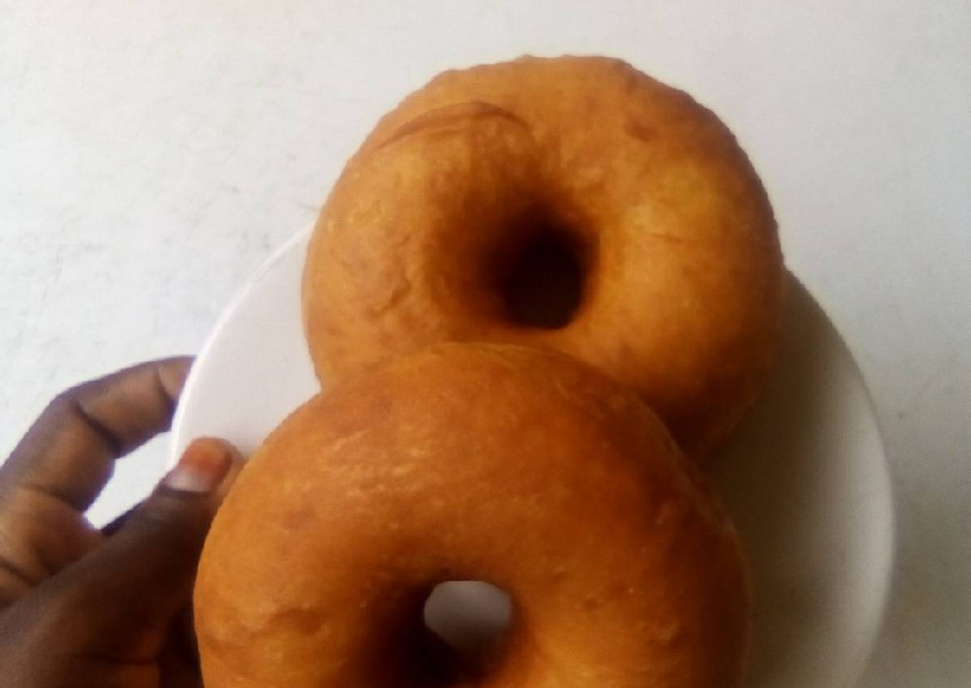 Fluffy doughnuts