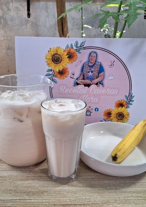 Una foto de Agua de plátano