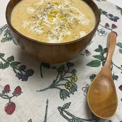 A picture of Corn Soup.