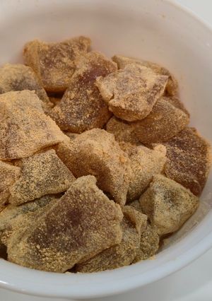 黑糖蓮藕粉涼糕 的食譜成品照片