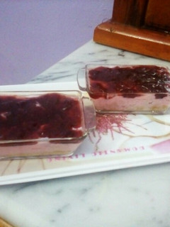 صورة لوصفة تحلية بسيطة بذوق رائع 🍓🍓