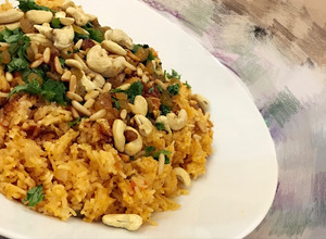 صورة لوصفة كبسة ربيان 🍤😍