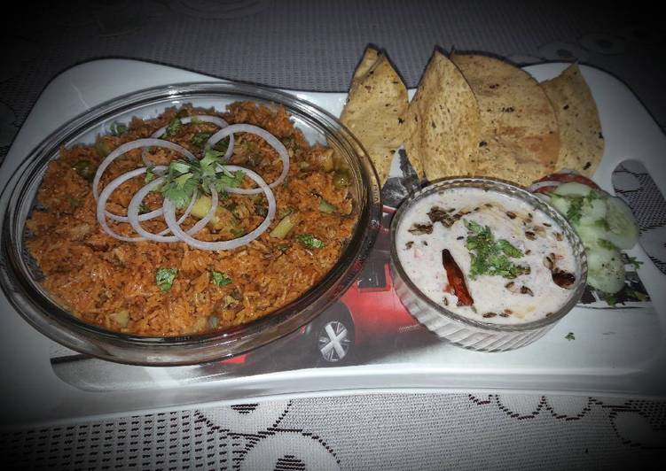Simple Way to Make Homemade Veg pulao