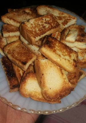 Foto resep Roti kering manis sederhana
