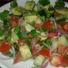 Cucumber /avocado salad#salad contest A picture of Cucumber /avocado salad#salad contest.