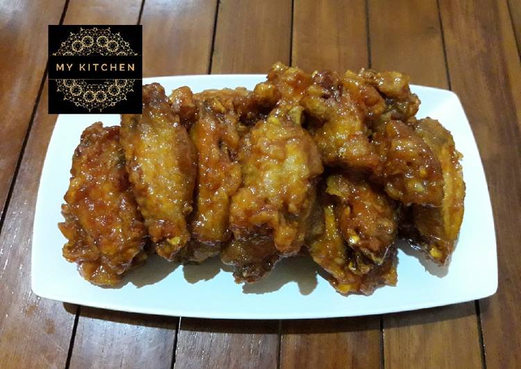 10 Resep: Spicy Chicken Wings ala My Kitchen Kekinian