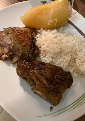 Pácolt csirkecomb recept fotója