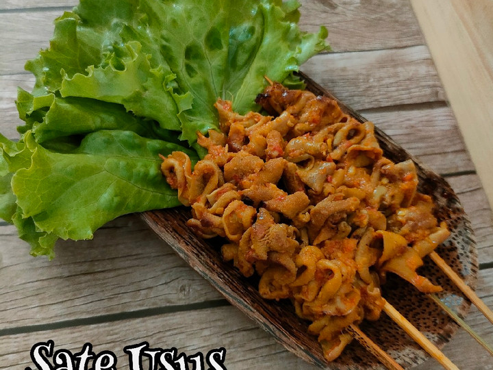 Resep Sate Usus Bumbu Rujak yang Menggugah Selera