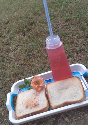 A picture of Paneer sandwich.