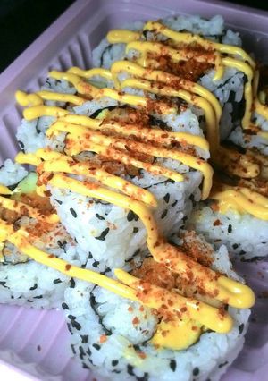 Foto resep Simple Sushi With Chicken Stick