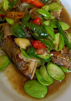 Foto resep Pete peda merah tumis