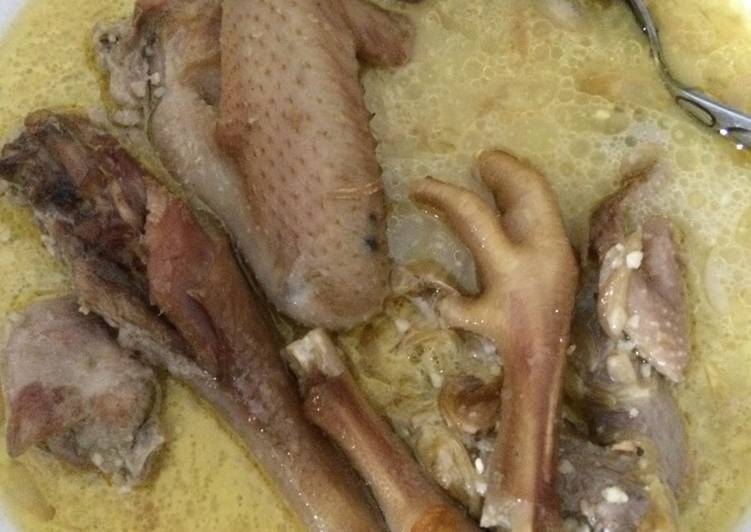 Cara Gampang Menyiapkan Opor Ayam Kampung Rumahan - Dari Resep Nenek Turun Temurun. (Spesial Hari Raya), Enak