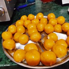 Melonseeds ladoo A picture of Melonseeds ladoo.