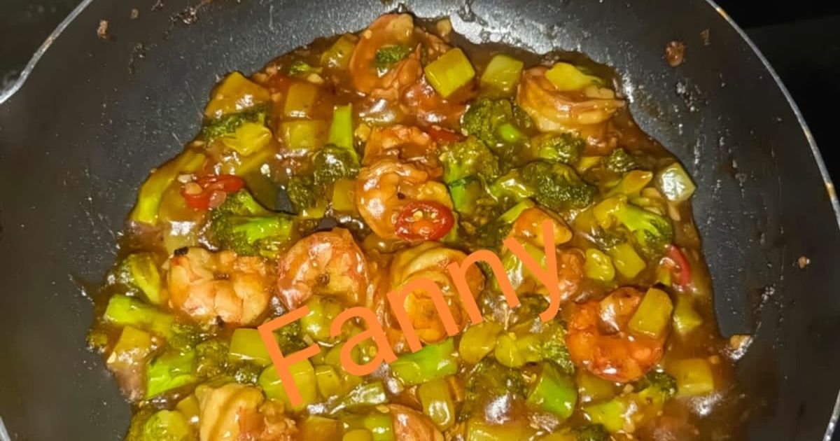Udang Brokoli Saos Tiram