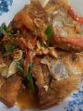 Ikan Nila Saus Tomat Cabai Hijau