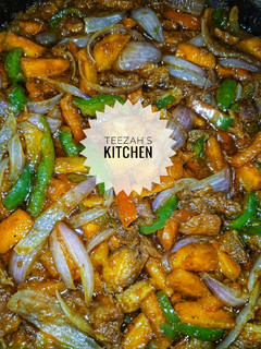 A picture of Stir fry Vegetable sauce.