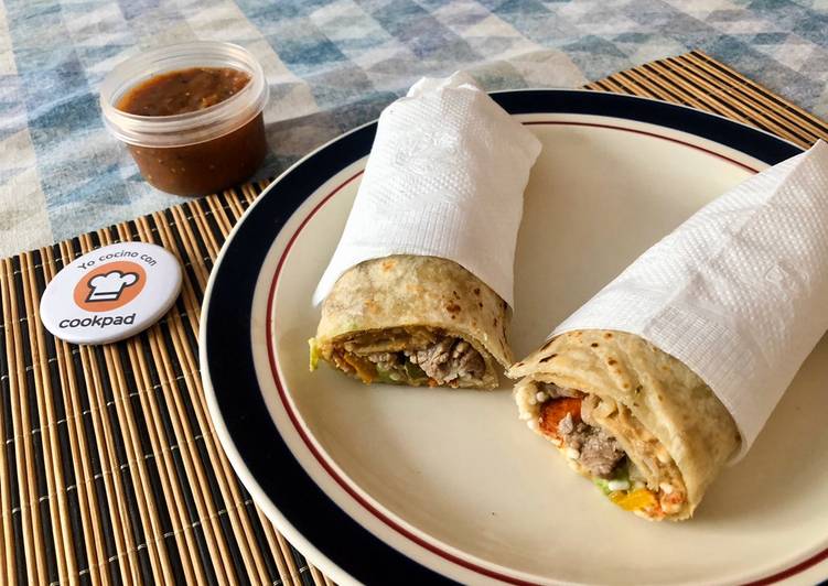 Burrito Percherón chuky | Receta sonorense