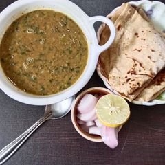 A picture of Radish leaves curry.