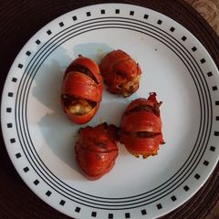 A picture of Pan glazed lobster.
