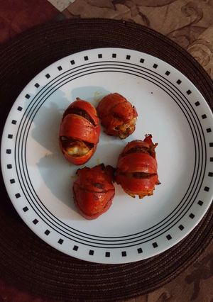 A picture of Pan glazed lobster.