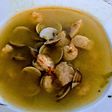 Sopa de pescado y marisco