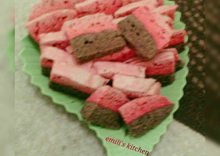 Chiffon Cake Coffee Lapis Strawberry