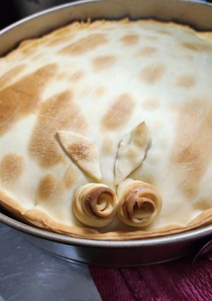 Una foto de Tarta fácil de zanahorias