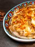 Gà Phô Mai Đút Lò, Sốt Hạt Dẻ/ Baked Chicken, Chest Nut Sauce and Mozzarella