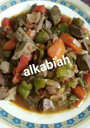 صورة لوصفة كبده ضاني