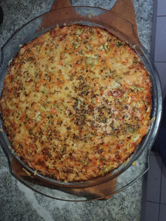 Una foto de Kuchen de verdura sin harina