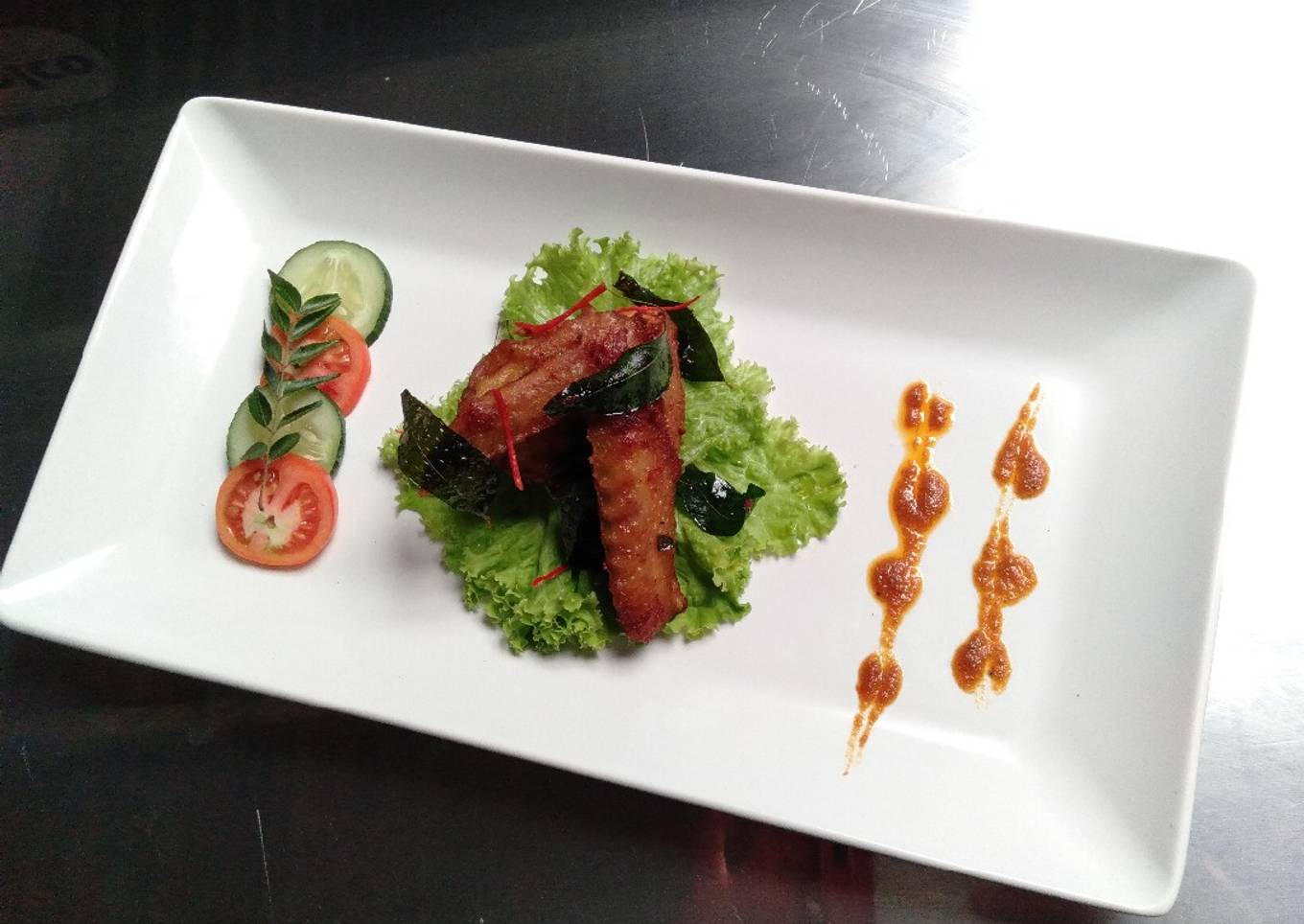 Ayam goreng bumbu kari