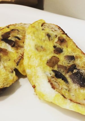 Una foto de Omelette en pain
