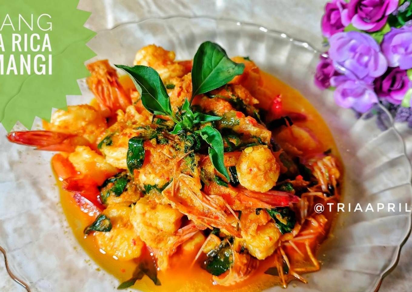 Udang Rica-rica Kemangi