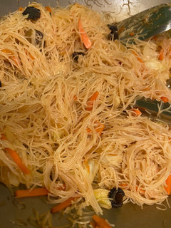 素食炒米粉 的食譜成品照片