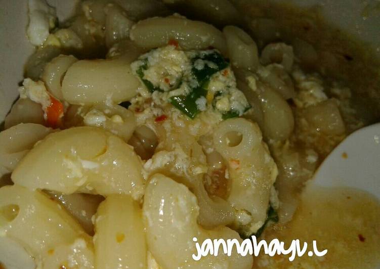 Resep Seblak pedes macaroni Anti Gagal