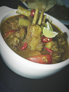 A picture of Lamb Curry.