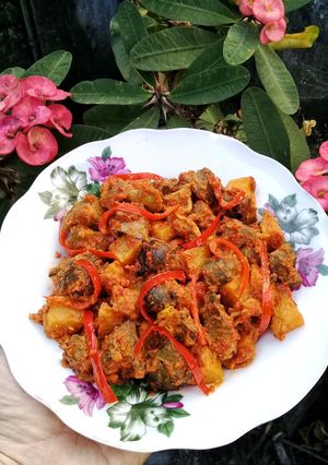 Foto resep Sambel goreng kentang ati ampela