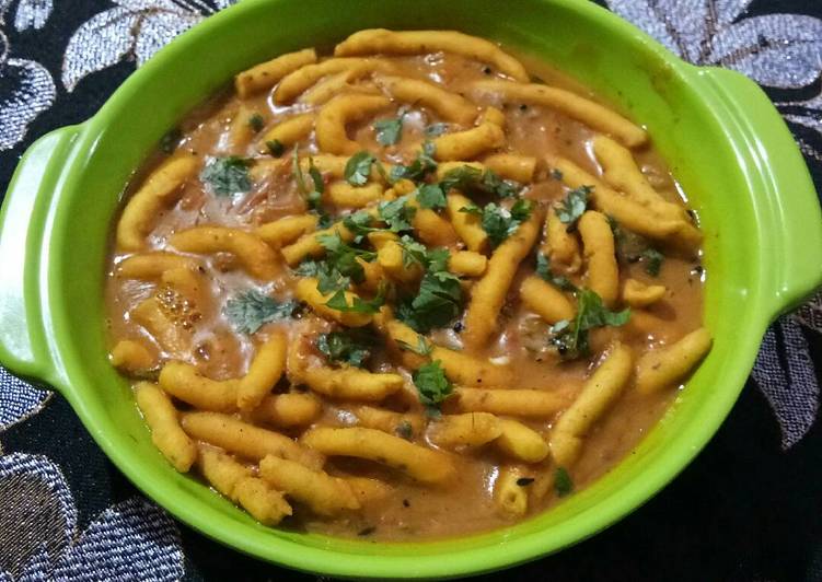 How to Prepare Homemade Rajeshthani sev ki sabji