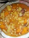 Garbanzos con chorizo