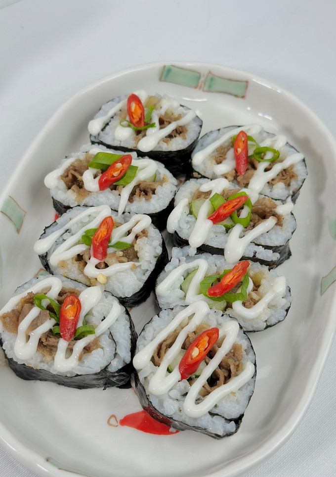Foto resep Sushi Beef Teriyaki 🥓