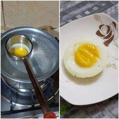 A picture of Ladle egg, better than poached egg!.
