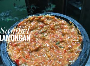 Foto resep Sambel lamongan wijen (Sambel pecel ayam/lele) - Gurih