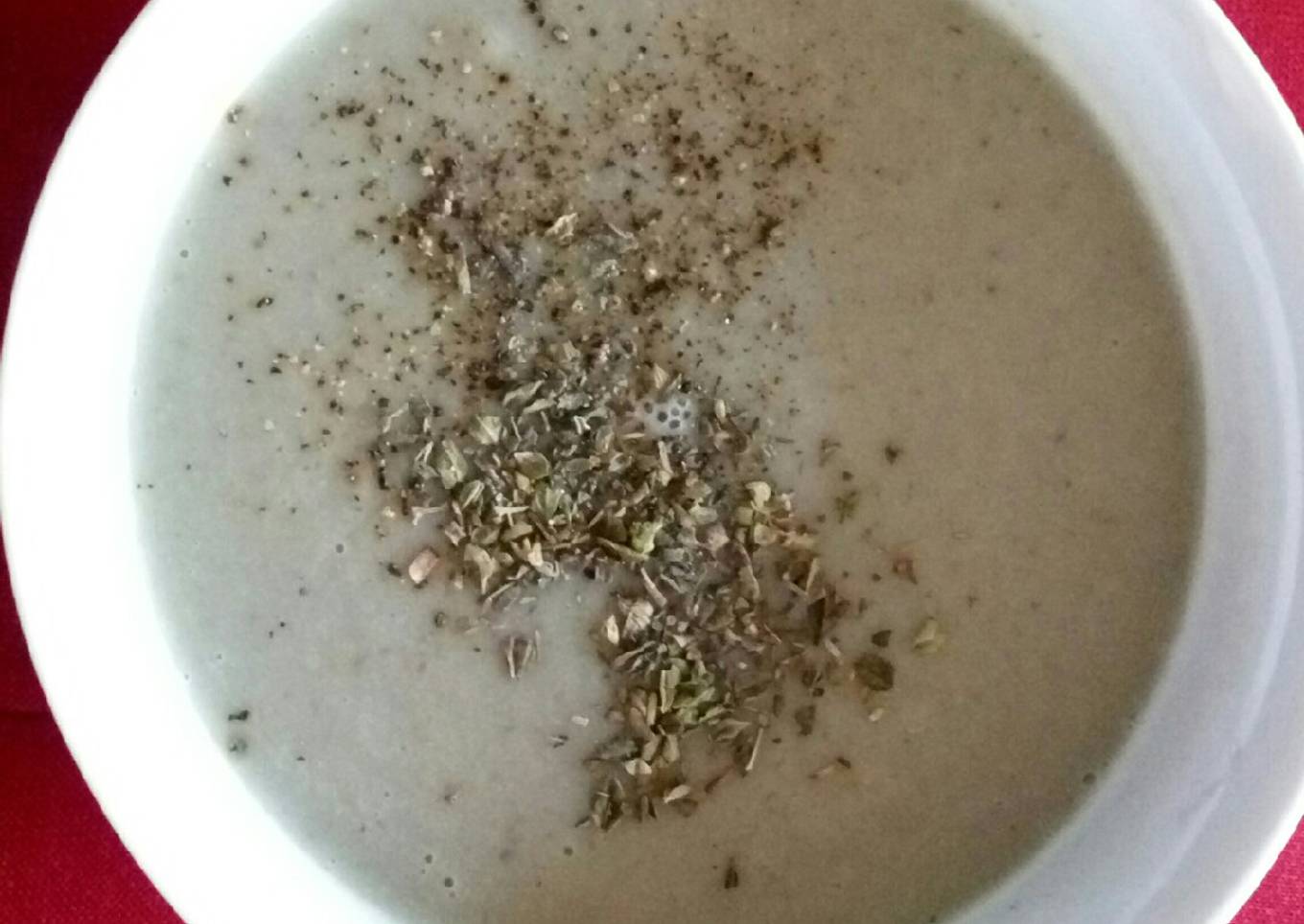 Crema de berenjena y patata