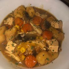 A picture of Loaded chicken and dumplings EASY.