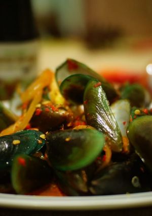 Foto resep 91. Kerang Hijau Saos Padang
