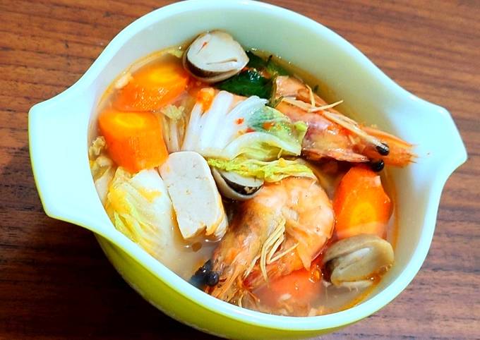 Resep Tom Yum Seafood Tofu Oleh Catharina Paramitha Cookpad