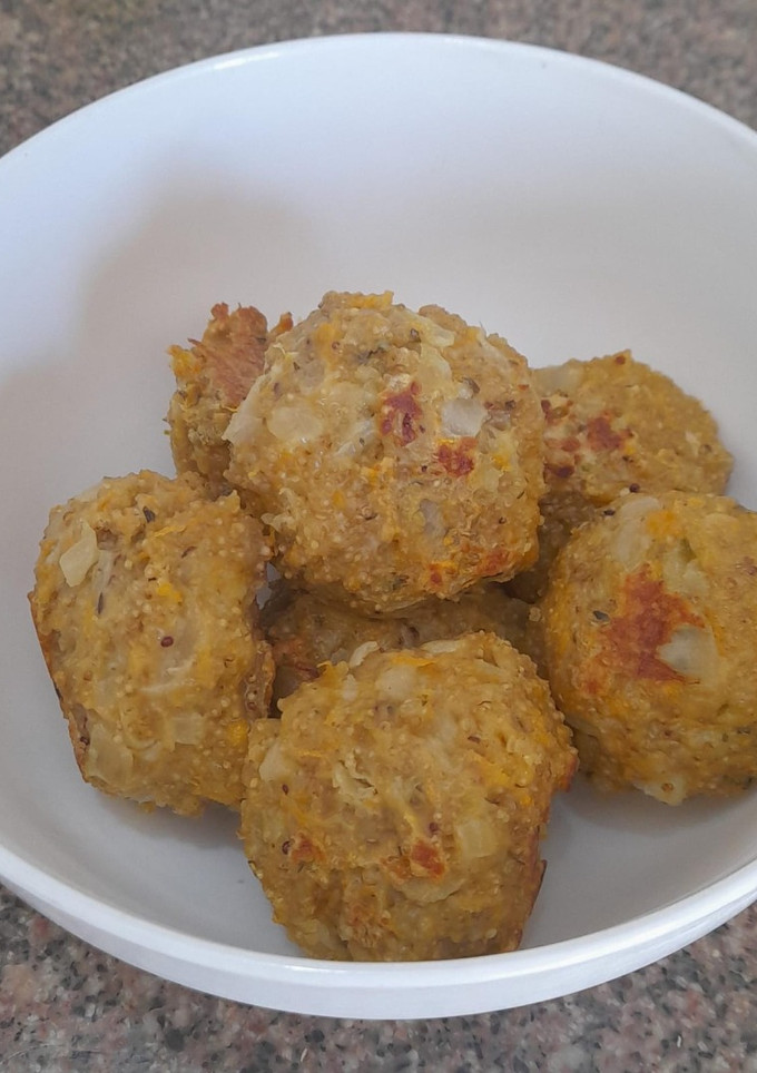 Una foto de Bolitas fáciles de Quinoa