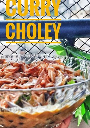 A picture of Curry choley.
