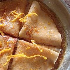 A picture of Simple Crepes Suzette.