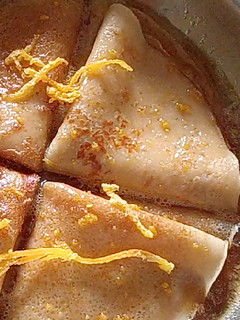 A picture of Simple Crepes Suzette.